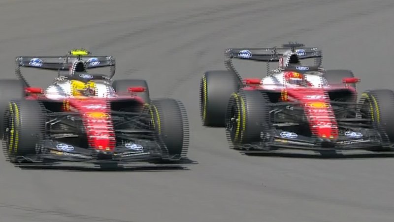 Video: Ferrari’s squabble over second