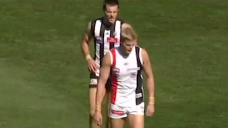 Cometti’s iconic “librarian” call from the 2010 grand final