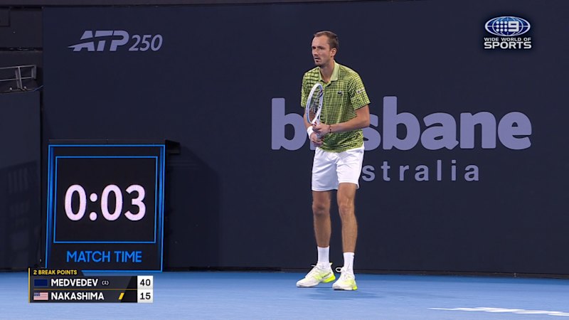 Daniil Medvedev v Brandon Nakashima