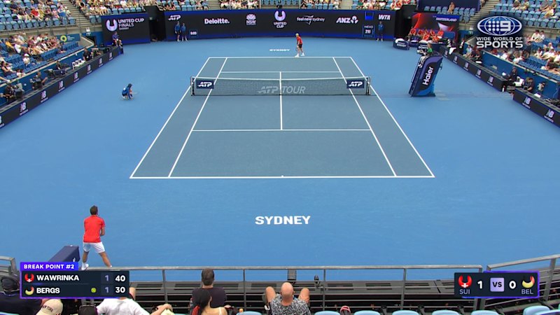 Stan Wawrinka (SUI) v Zizou Bergs (BEL)