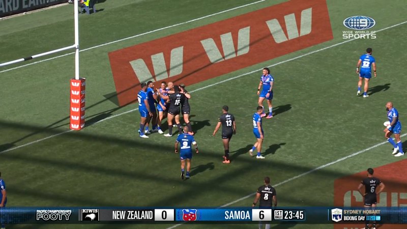 Tension flares in Samoa-Kiwis clash