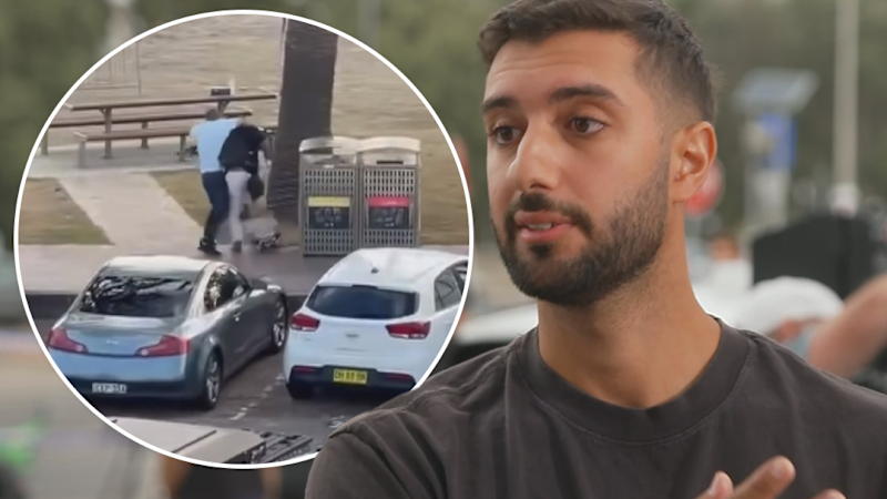 Man describes filming hero bystander in Bondi shooting