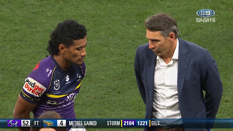 Slater's influence on Storm youngster