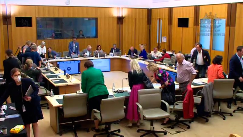 Parts of Parliament House go into lockdown - Main Image