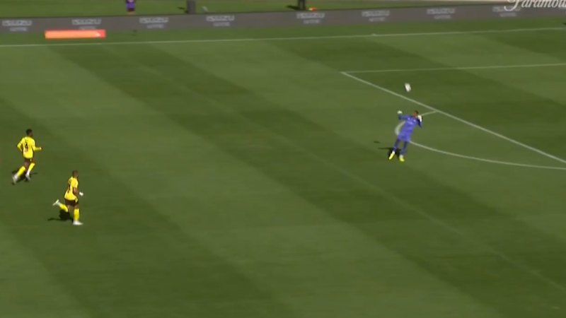 Keeper heads own goal in ‘absolute catastrophe’