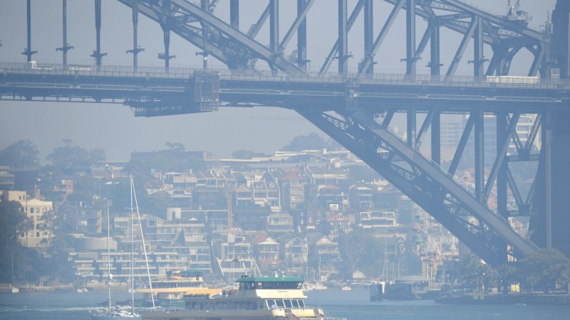 Sydney blanketed in dense bushfire smoke amid 'severe' fire danger