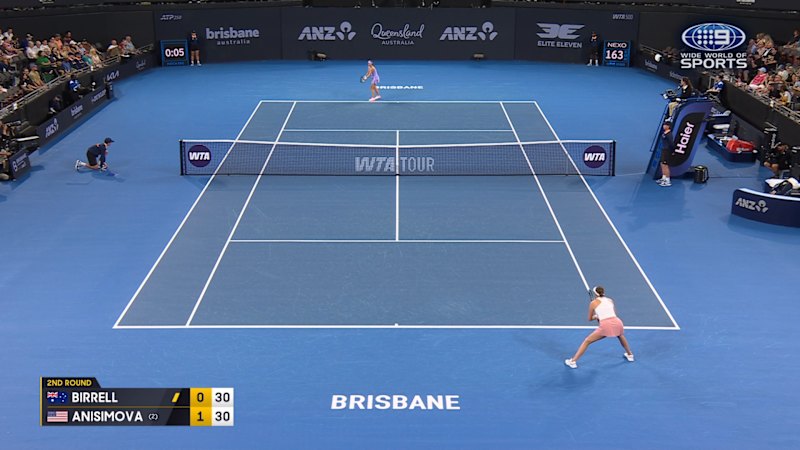 Kimberly Birrell v Amanda Anisimova