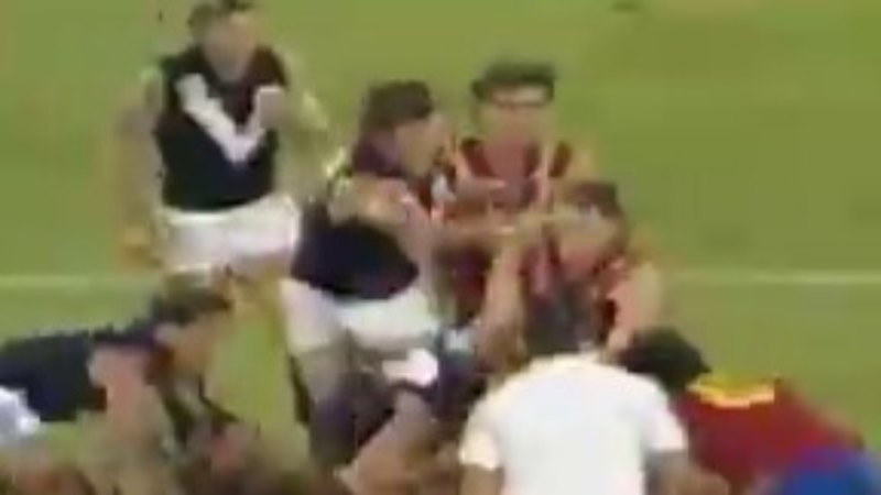 Williams sparks ugly brawl in 1988 Origin clash