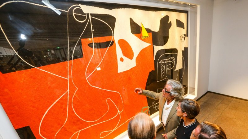 Room For More Art As Sydney Opera House Unveils Le Corbusier Tapestry