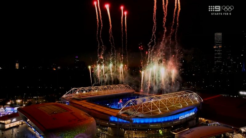Fireworks bring in Australian Open