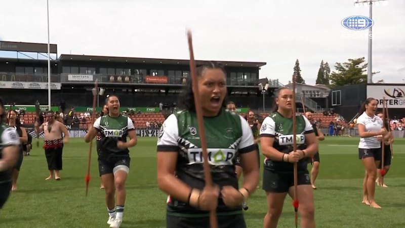 Maori stars lead powerful pre-game ceremony