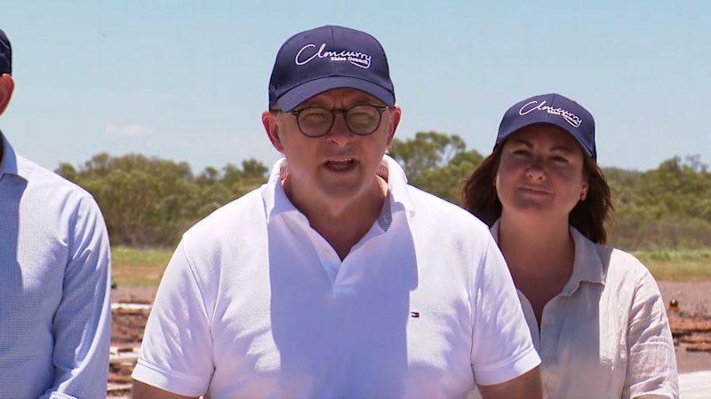 Prime Minister Anthony Albanese visits flood-ravaged north Queensland