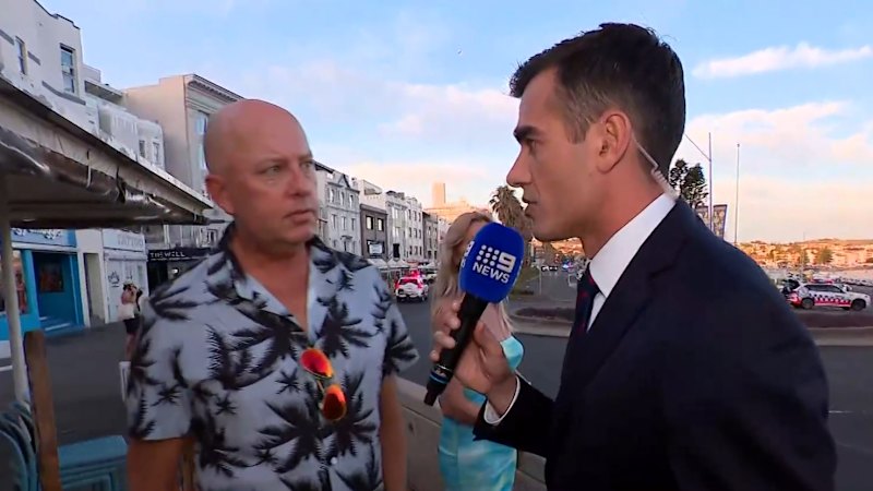 People flee Bondi Beach after reports of shooting