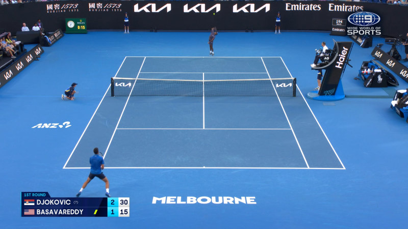 Australian Open Highlights: Novak Djokovic v Nishesh Basavareddy - Main Image