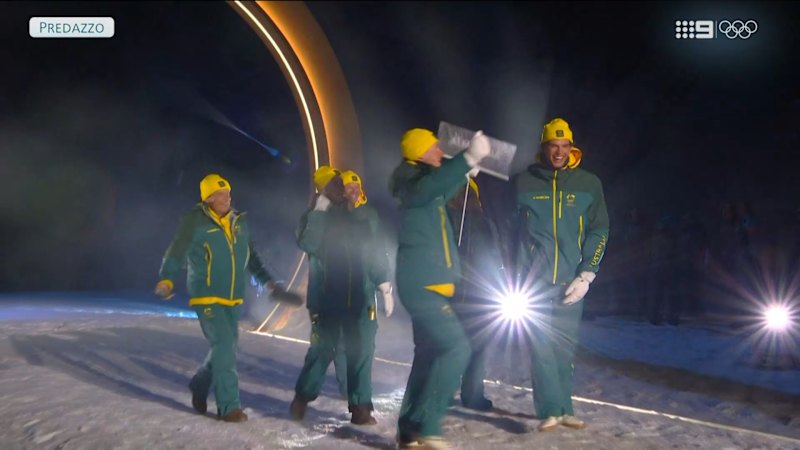 Australian athletes bring the joy