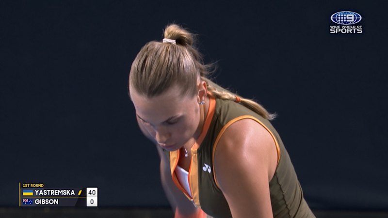 Dayana Yastremska v Talia Gibson