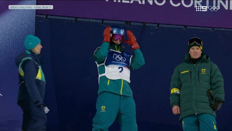 James bombs out in first run