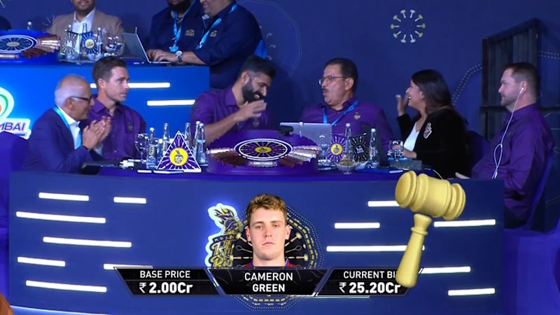 Green sold at IPL auction for AUD.17m