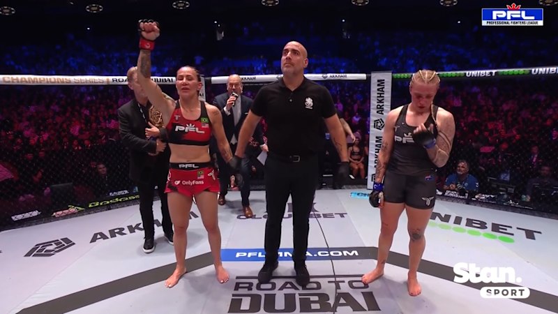 Cyborg locks up submission victory to defend crown