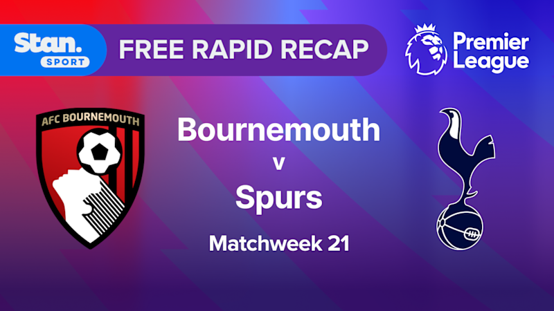 Video: Rapid Recap | MW21: Bournemouth vs Spurs