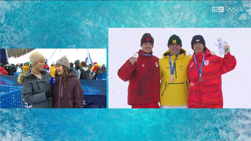 Britt Cox in tears as she reflects on Woods gold