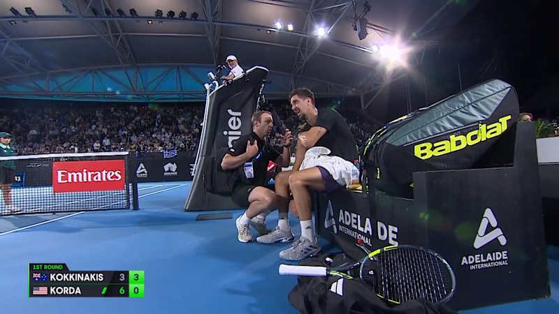 Kokkinakis' injury troubles return