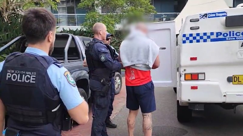 Alleged Hells Angels members arrested in Sydney