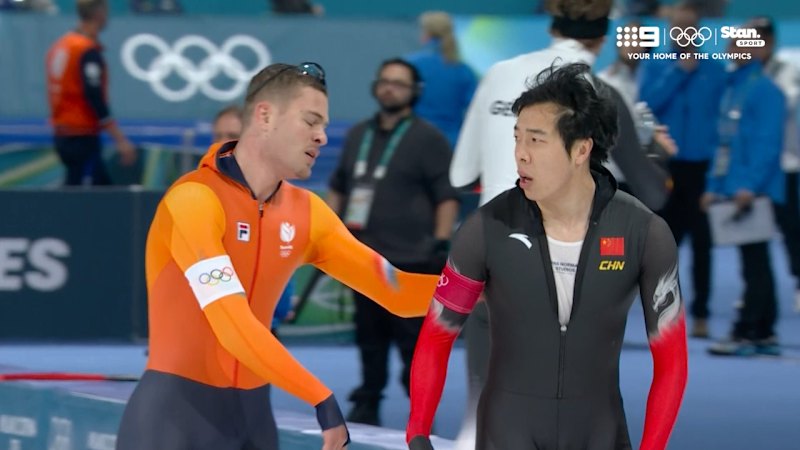 Dutch skater furious with rival