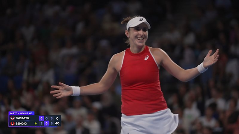 Bencic stuns Swiatek to keep United Cup streak alive