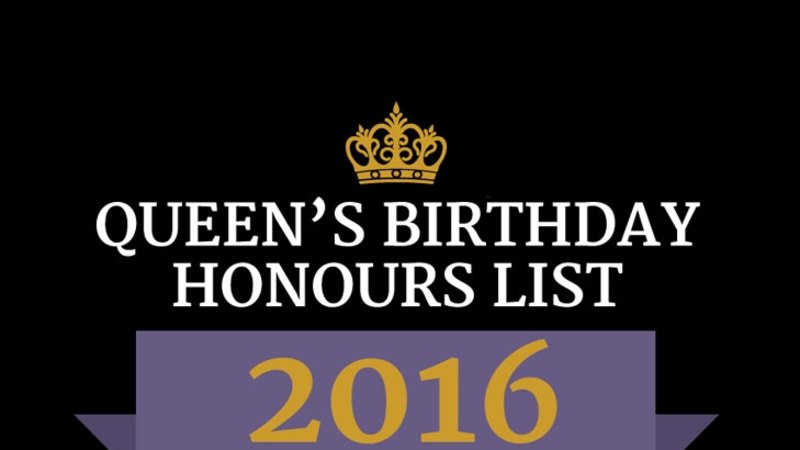 Queen S Birthday Honours 2016 The Full List - 