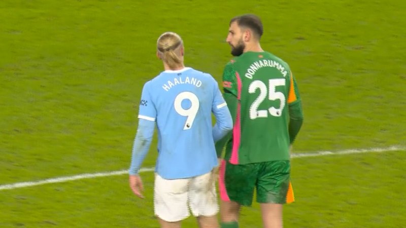 Tempers flare after the full time whistle