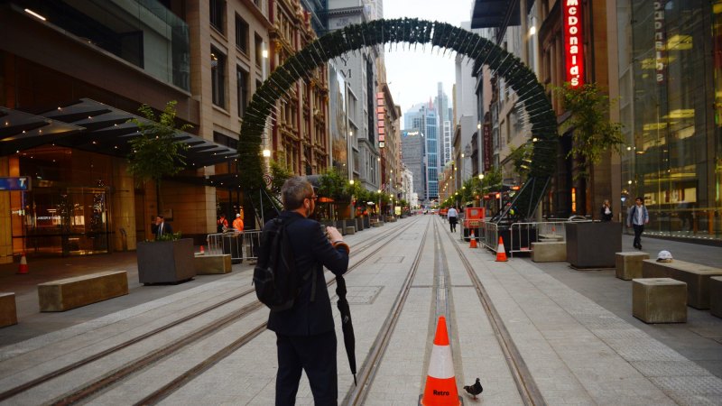 With A New Look Sydney S George Street Starts To Open To Pedestrians