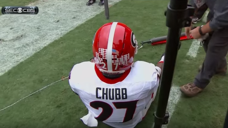 Georgia's Nick Chubb has final word at Tennessee