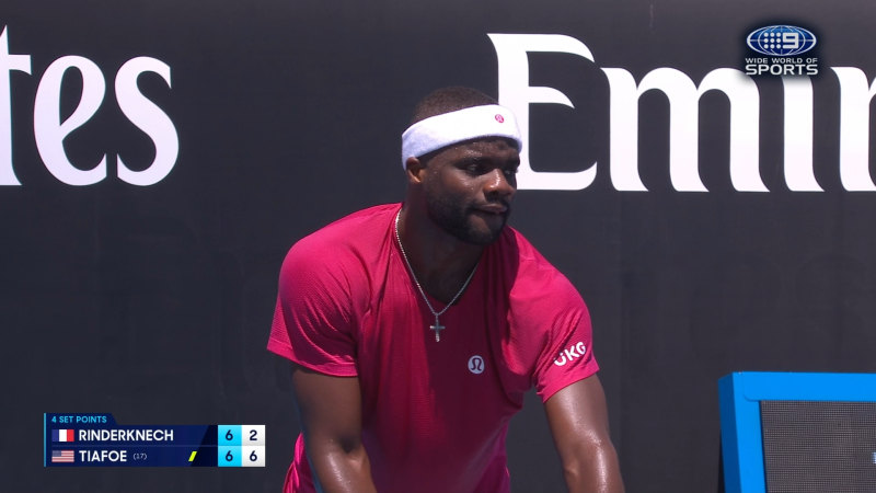 Video: Australian Open Highlights: Arthur Rinderknech v Frances Tiafoe