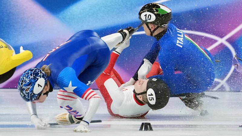 Scary blade incident for Polish speed skater