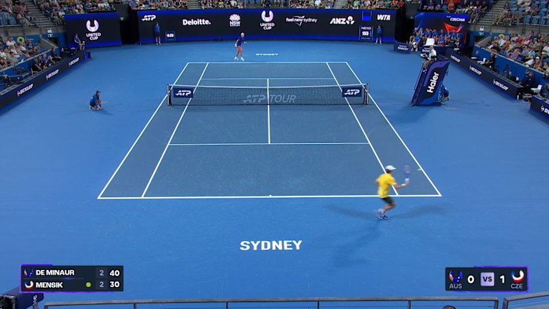 Demon breaks Mensik in opening set