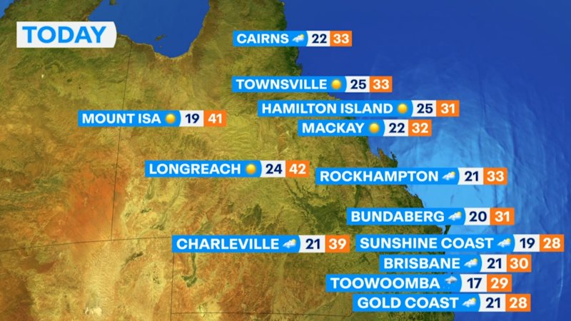 National weather forecast for Friday November 21