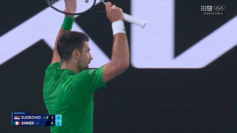 Djokovic swings momentum with break