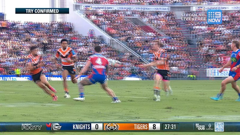 NRL Highlights: Knights v Tigers Round