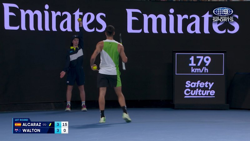 Carlos Alcaraz v Adam Walton