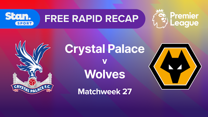 Video: Rapid Recap | MW27: Crystal Palace vs Wolves