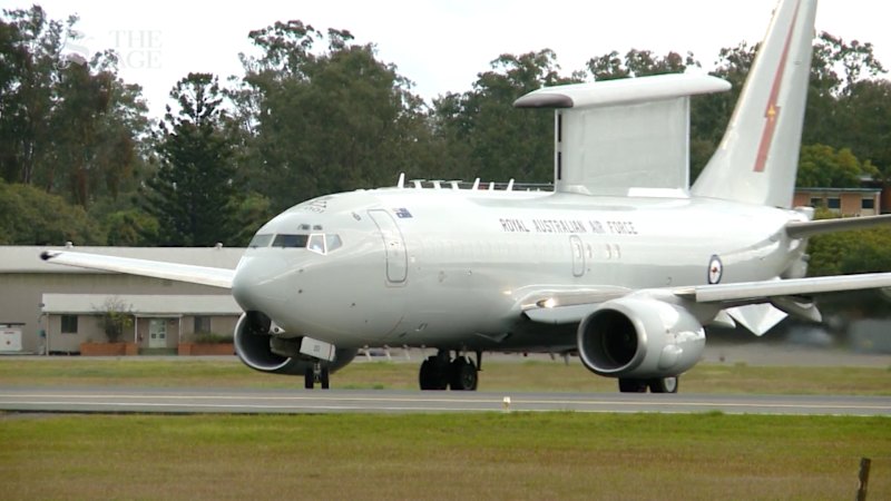 The E-7A Wedgetail aircraft