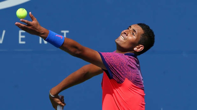 Nick Kyrgios into US Open second round