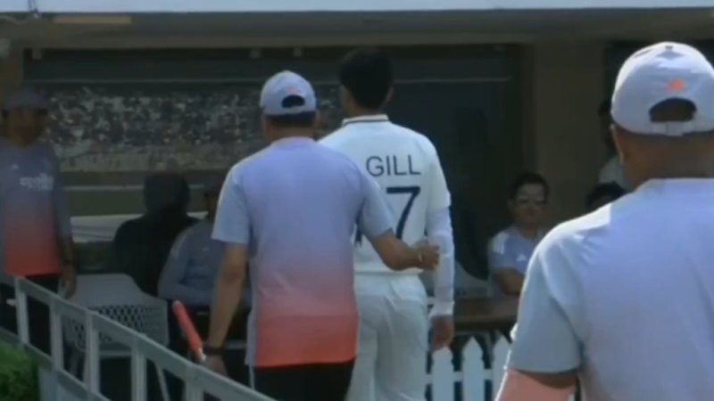 Pant receives wild cheer as Gill retires hurt