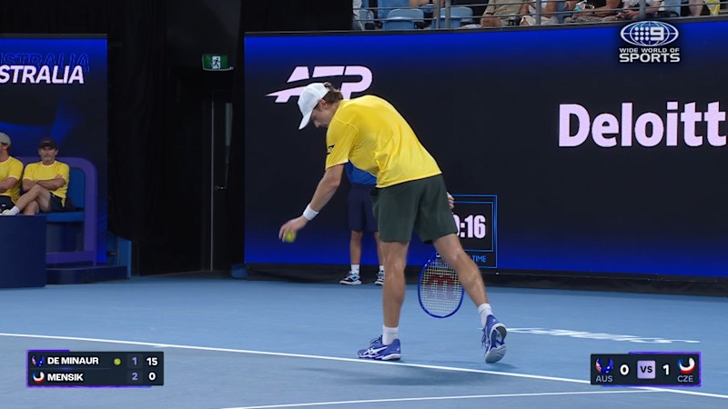Alex de Minaur v Jakub Mensik