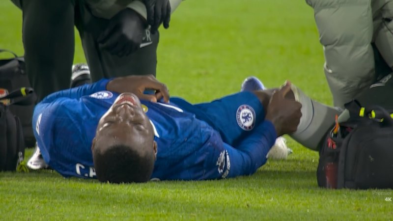 Chelsea star cops red card