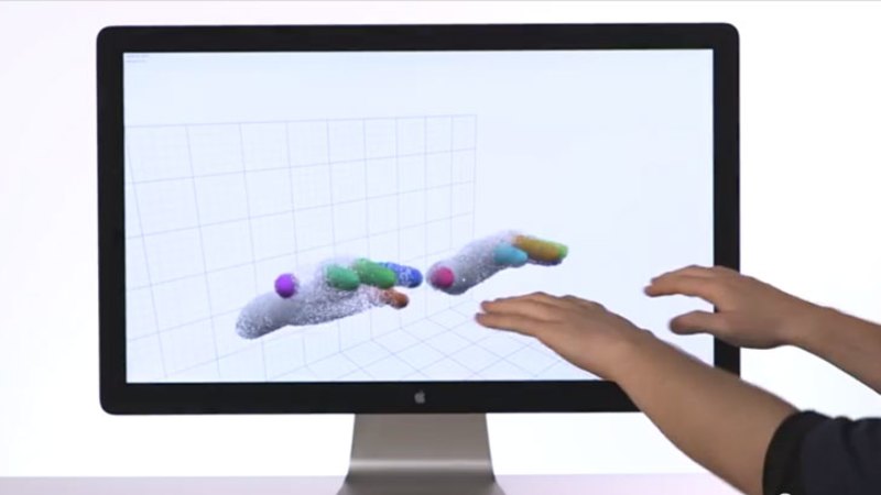 Leap motion controller gesture motion control for pc or mac