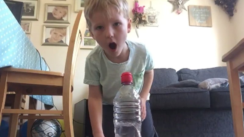 Bottle flipping becomes the rage with middle schoolers - The