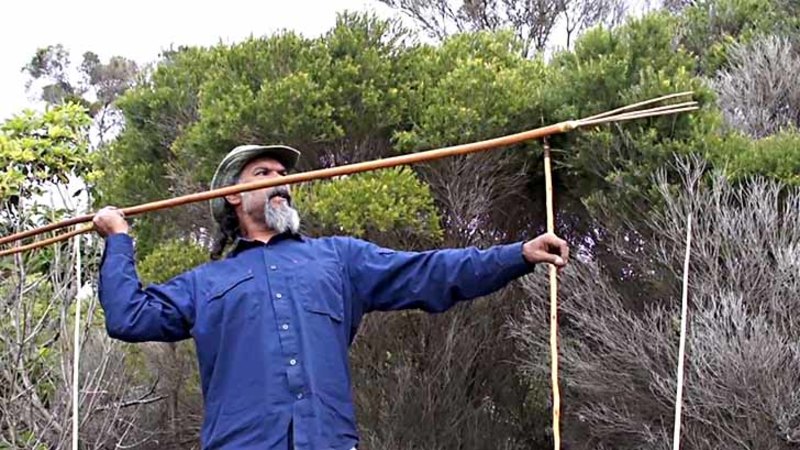 Video Making A Traditional Aboriginal Spear
