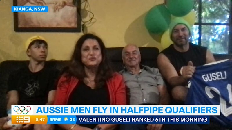 Guseli’s grandparents teeming with pride